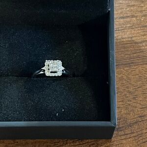 Princess cut ring 6 1/2 size brand new never worn